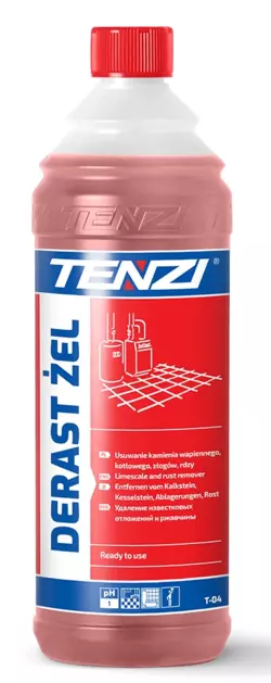 Гель для видалення іржі, бетону та вапняного нальоту TENZI Derast Zel, 1 L