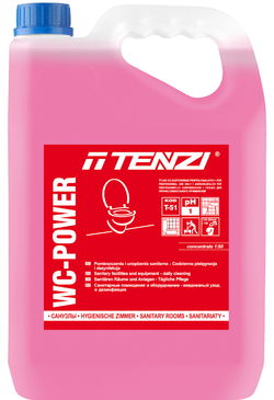 Засіб для мийки і дезінфекції санвузлів TENZI WC-Power, 5L