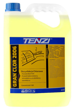 Засіб для очищення і дезінфекції з хлором TENZI GRAN CLOR 2006, 5 L