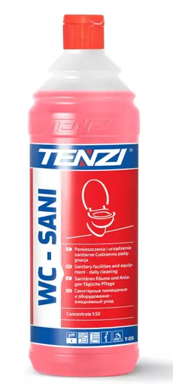 Засіб для очищення санвузлів TENZI WC-SANI, 1 L Засіб для очищення санвузлів TENZI WC-SANI, 1 L
