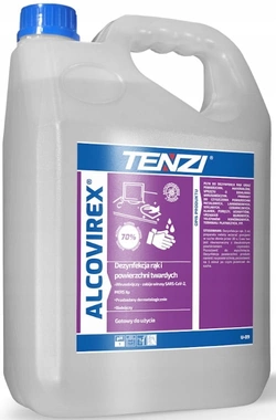 Засіб для дезінфекції рук та поверхонь TENZI ALCOVIREX, 5 L Засіб для дезінфекції рук та поверхонь TENZI ALCOVIREX, 5 L