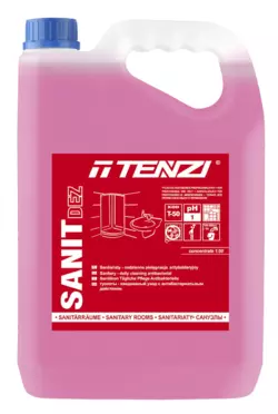 Гель для щоденного прибирання та дезінфекції санвузлів TENZI SANIT DEZ, 5 L