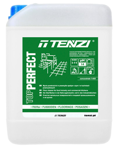 Засіб для очищення та знежирення підлоги у гастрономії
 TENZI Top Perfekt, 10L