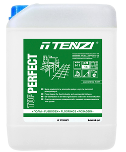 Засіб для очищення та знежирення підлоги у гастрономії
 TENZI Top Perfekt, 10L Засіб для очищення та знежирення підлоги у гастрономії
 TENZI Top Perfekt, 10L