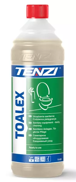 Засіб для дезінфекції та відбілювання санвузлів TENZI TOALEX 1 L