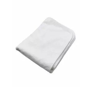 Мікрофібровий рушник для просушування авто АКСЕСУАРИ Microfiber towel 60x90 for drying white, 400g