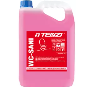 Засіб для очищення санвузлів TENZI WC-SANI, 5 L Засіб для очищення санвузлів TENZI WC-SANI, 5 L
