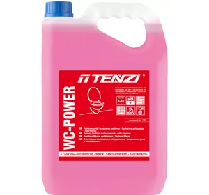 Засіб для мийки і дезінфекції санвузлів TENZI WC-Power, 5L