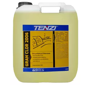 Засіб для очищення і дезінфекції з хлором
 TENZI GRAN CLOR 2006, 10 L