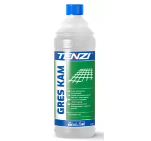 Засіб для очищення каменю і плитки TENZI GresKam, 1L Засіб для очищення каменю і плитки TENZI GresKam, 1L