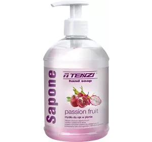 Рідке мило для рук і тіла TENZI SAPONE PASSION FRUIT, 500 ml Рідке мило для рук і тіла TENZI SAPONE PASSION FRUIT, 500 ml